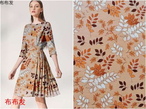 60支全棉仿天丝数码印花FZP27