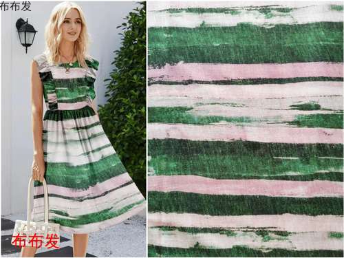 60支全棉仿天丝数码印花FZP7