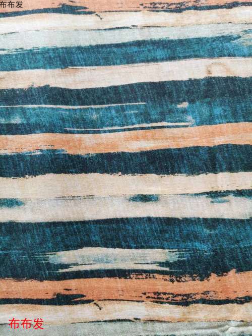 60支全棉仿天丝数码印花FZP7